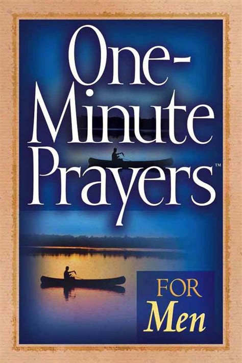 One Minute Prayers For Men Free Delivery Uk