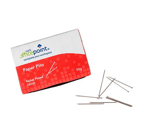 Officepoint Paper Pins Pin50 Office Mart