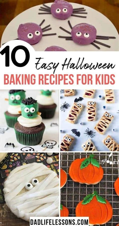 10 Easy Halloween Baking Recipes For Kids Dad Life Lessons