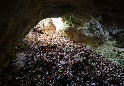 Sunlaws Caves A Cave Interior © James T M Towill Geograph Britain