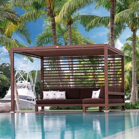 For the ultimate private retreat, book one of our poolside cabanas overlooking the pacific ocean for a day of relaxation or an. Equinox Outdoor Cabana - TUUCI | Outdoor cabana, Patio ...