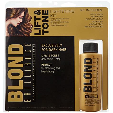 Lift And Tone Lightening Kit By Blond Brilliance Lightener Lightening Dark Hair Sally Beauty