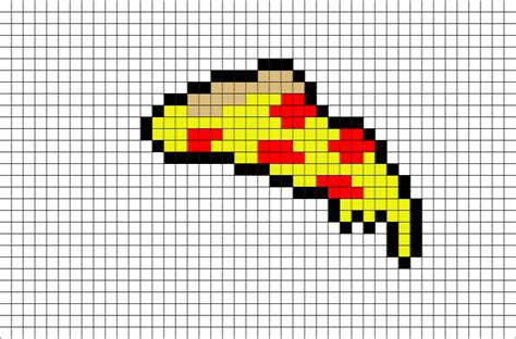 Food Pixel Art Grid I Recreated Most Of The Food Items And Some Other