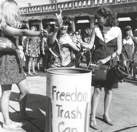 The Bra Burning Miss America Protest Vintage Everyday
