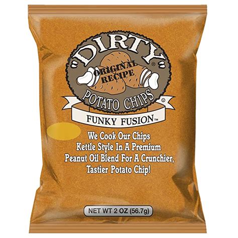 Buy Dirty Kettle Potato Chips Funky Fusion Flavored 2 Oz Pack Of 5