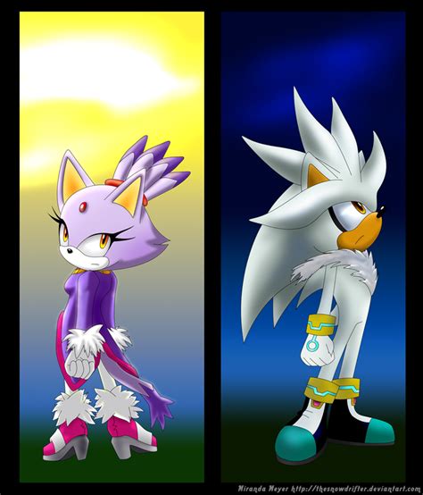 Silver And Blaze Day And Night By Thesnowdrifter On Deviantart
