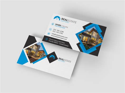 But credit card usually has a. Real Estate Business Card 37 - Graphic Pick