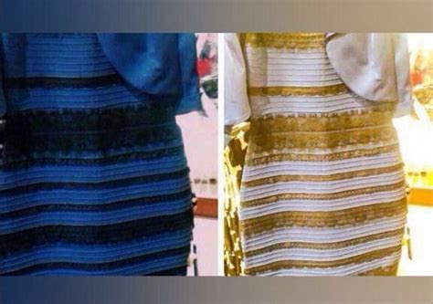 What Color Do U See Please Pick Optical Illusion Dress Blue And Gold