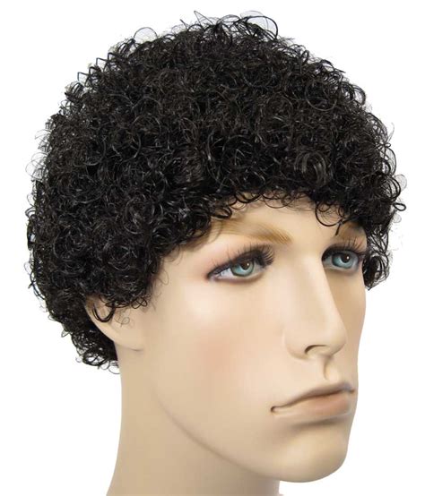 Tight Afro Jerry Jheri Curl Michael Jackson Style Wig Costume Black Ebay