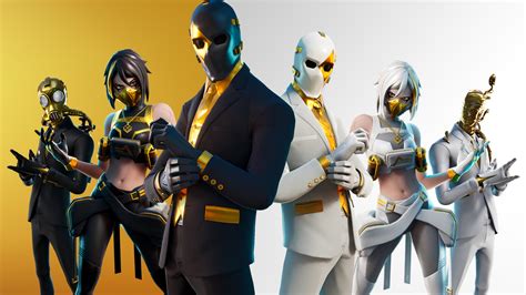 Chaos Double Agent Outfit — Fortnite Cosmetics
