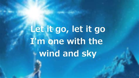 Let It Go Lyrics Full Song By Idina Menzel Let It Go Lyrics Letting Go Songs