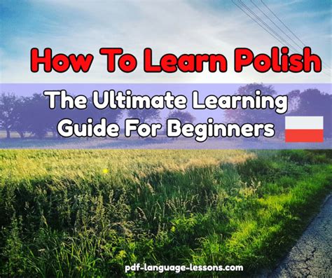 How To Learn Polish The Ultimate Learning Guide For Beginners