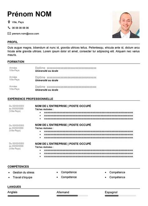 Je peux rédiger votre CV professionnel et votre lettre de motivation