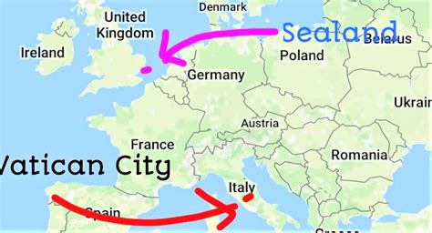 Top 5 Smallest Countries In Europe By Area Mytop5knowledge