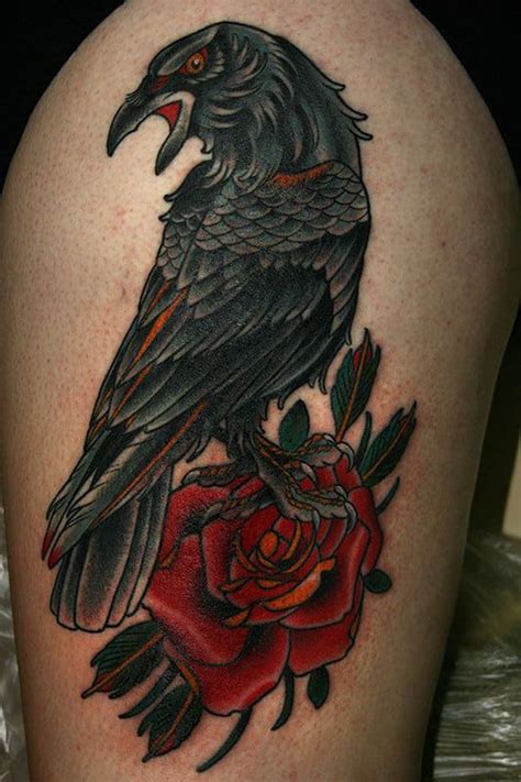 Facebook twitter google+ pinterest stumbleuponif we talk about the unique and appealing bird tattoo theme, one that we can't ignore is the raven tattoo. Raven Tattoos for Men - Ideas and Inspiration for Guys
