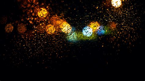 Blur Bokeh Effect Rain 5k Wallpaperhd Photography Wallpapers4k