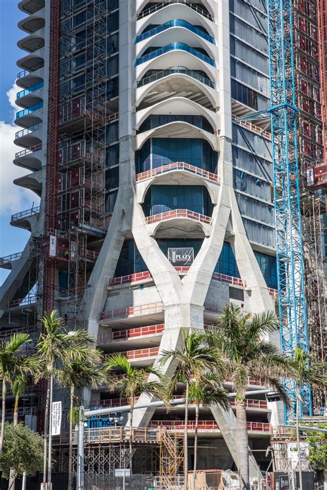 zaha hadid s futuristic one thousand museum tops off on museum park in downtown miami — profile