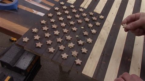 How To Make A Us Flag Out Of Wood Bookcase Plans