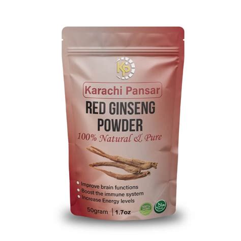 Red Ginseng Powder 50g Karachi Pansar