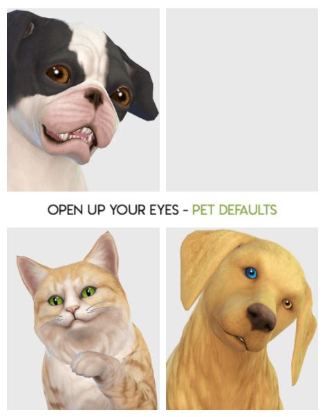 Sims 4 Pet Eyes