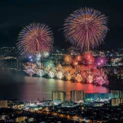 Spectacular Shots Of Summer Fireworks Festivals In Japan Hanabi Taikai