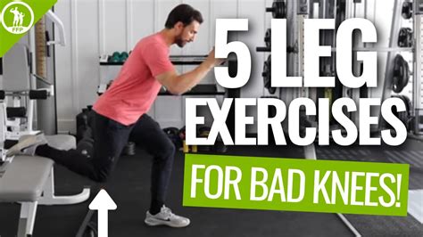 Working Out Legs With Bad Knees 5 Exercises Youtube