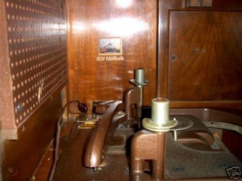 Vintage mid century lane furniture wood vinyl record cabinet 1960 s. Antique RCA Victrola Record Player / Radio Cabinet | #25021137