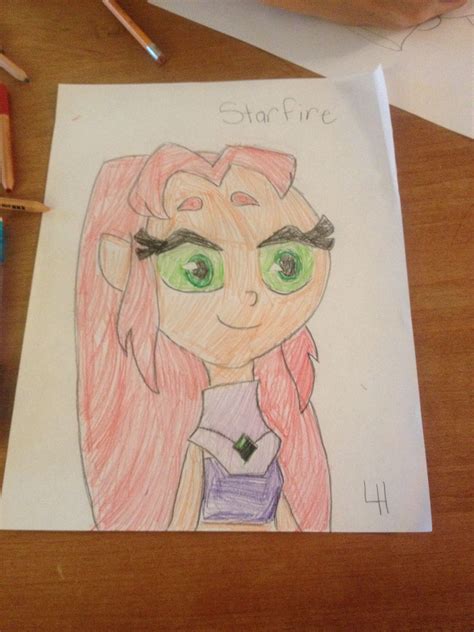 Starfire By Lily Zelda Characters Starfire Character