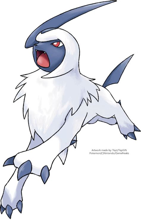 Absol Pokemon Png Clipart Png Mart