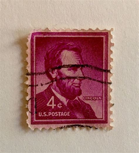 1965 Rare Us 4 Cent Postage Stamp Etsy Uk In 2022 Rare Stamps