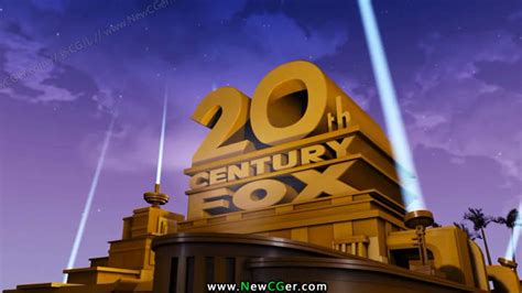用c4dae制作20世纪福克斯电影公司片头动画，20th Century Fox Introae模板新cg儿newcger