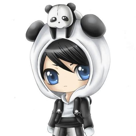 Anime Boy Chibi Panda Chibi Panda Cute Anime Chibi Cute Panda Wallpaper