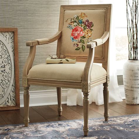 Blomma Embroidered Chair Country Door
