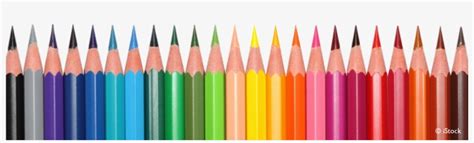 Colored Pencils Colouring In Pencils Transparent PNG 2652x746