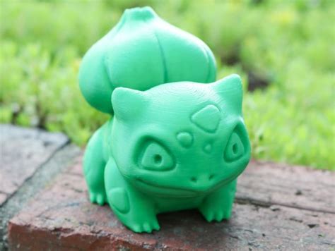 High Poly Realistic Bulbasaur By Carrythewhat Etsy
