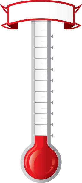 Fundraising Thermometer Illustrations Royalty Free Vector Graphics
