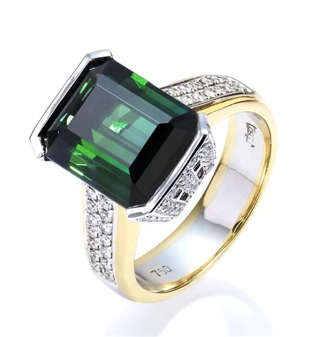 Be Bold With This Rare Green Tourmaline Ring Boasting A 79 Carat