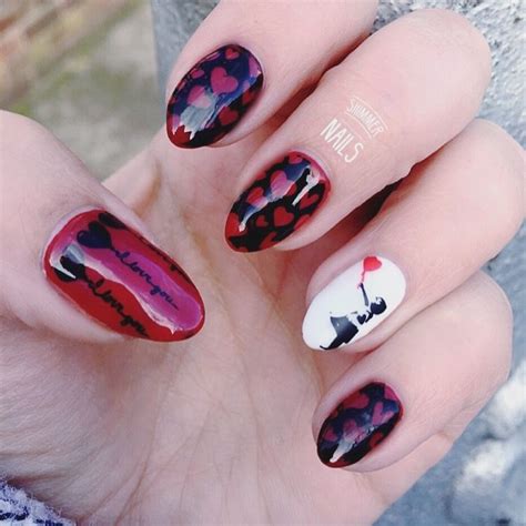 Edgy valentines nails Book your appointment now text 07590 527156 - St