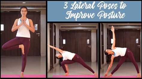 3 Lateral Poses To Improve Body Posture Youtube