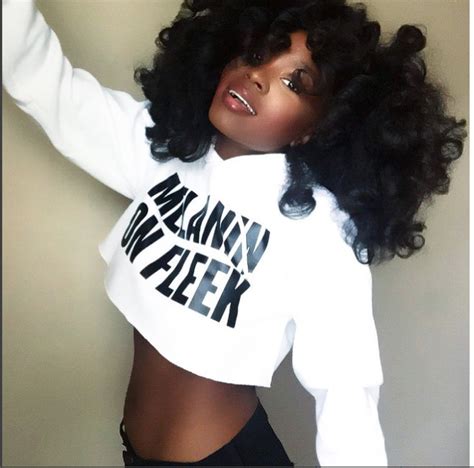 the ‘melanin on fleek movement is a new take on ‘black is beautiful natural hair styles