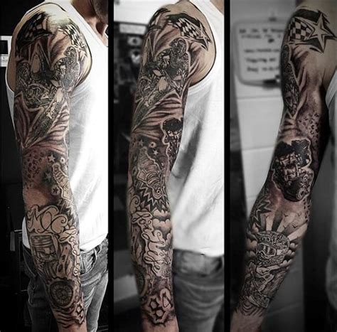 Dirt bike emblems are becoming a major hit among all mx enthusiasts. 70 Motocross Tattoos For Men - Dirt Bike Design Ideas
