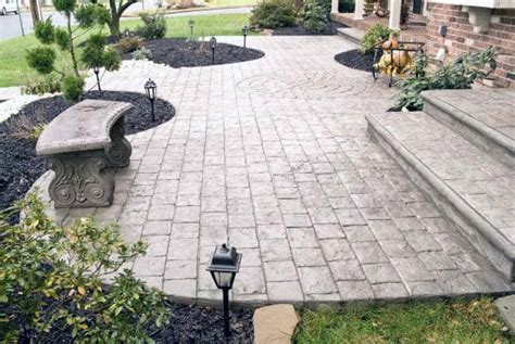 Top 50 Best Stamped Concrete Patio Ideas - Outdoor Space Designs