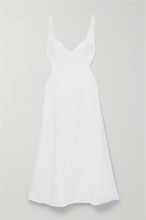 Mara Hoffman Perdita Hemp Maxi Dress In White Lyst