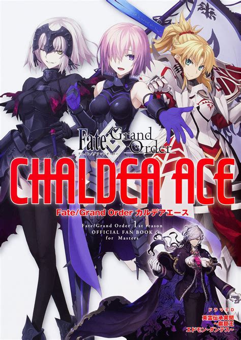 Fategrand Order Chaldea Ace 1st Season Official Fan Book For Masters