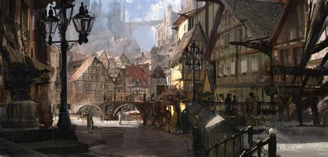 Newest 20 Medieval Town Concept Art