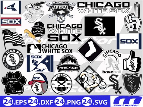 Baseball Chicago White Sox Svg Bundle Vectorency Hot Sex Picture