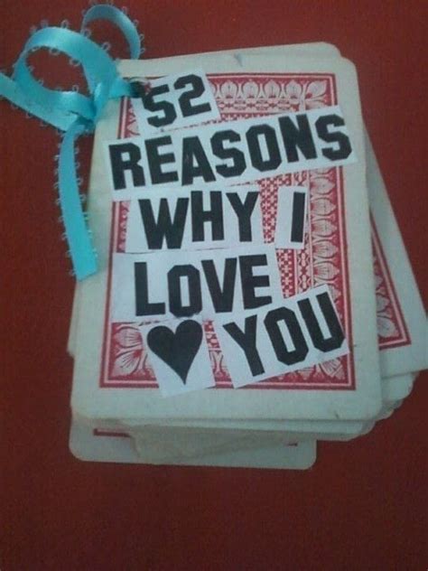 52 Reasons Why I Love You · A Playing Card Notebook · Bookbinding On