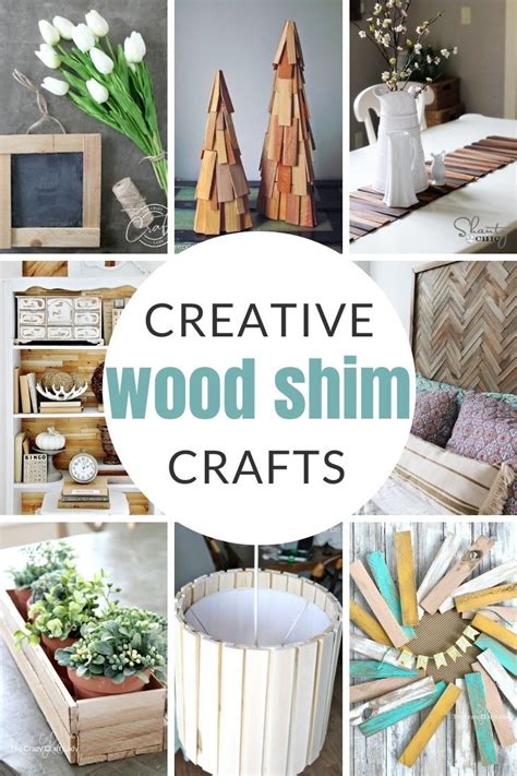 15 Creative Wood Shim Crafts Diys Diy Projects Using Wood Paint
