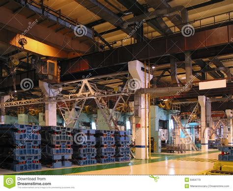 Inside Factory Royalty Free Stock Images Image 8464779