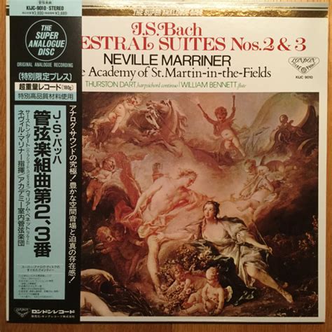 j s bach academy of st martin in the fields neville marriner orchestral suites nos 2 and 3